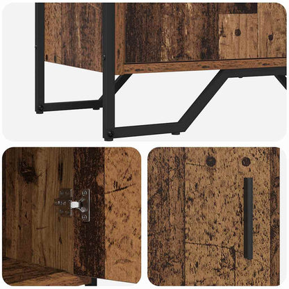 Skänk Åldrat Trä 79.5 x 35.5 x 74.5 cm