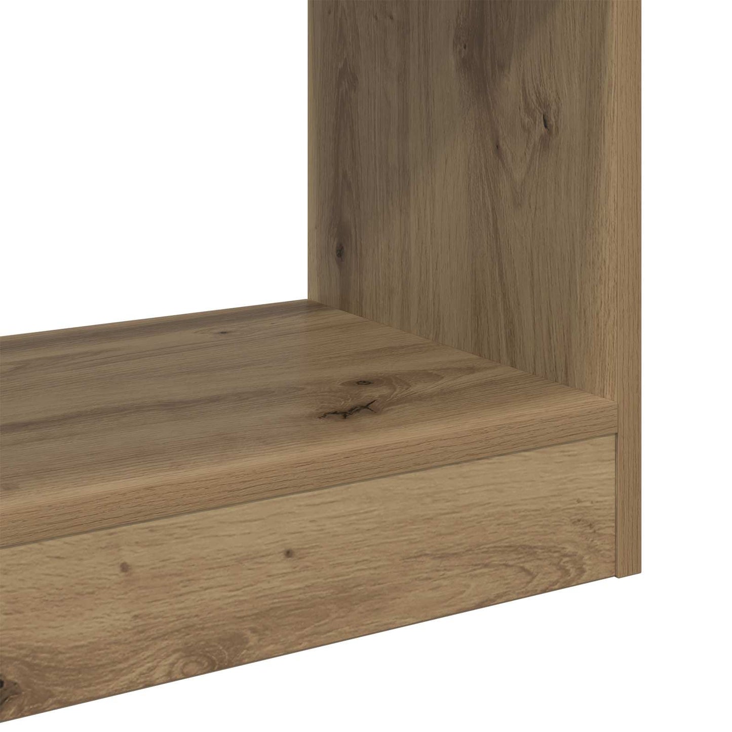 Bokskåp artisan ek 60 x 30 x 166 cm Konstruerat trä