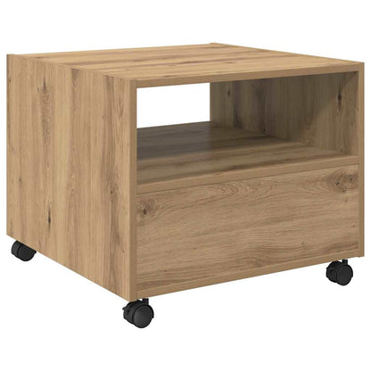 Soffbord Artisan Ek med låda 55 x 55 x 45cm