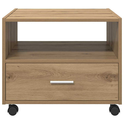 Soffbord Artisan Ek med låda 55 x 55 x 45cm