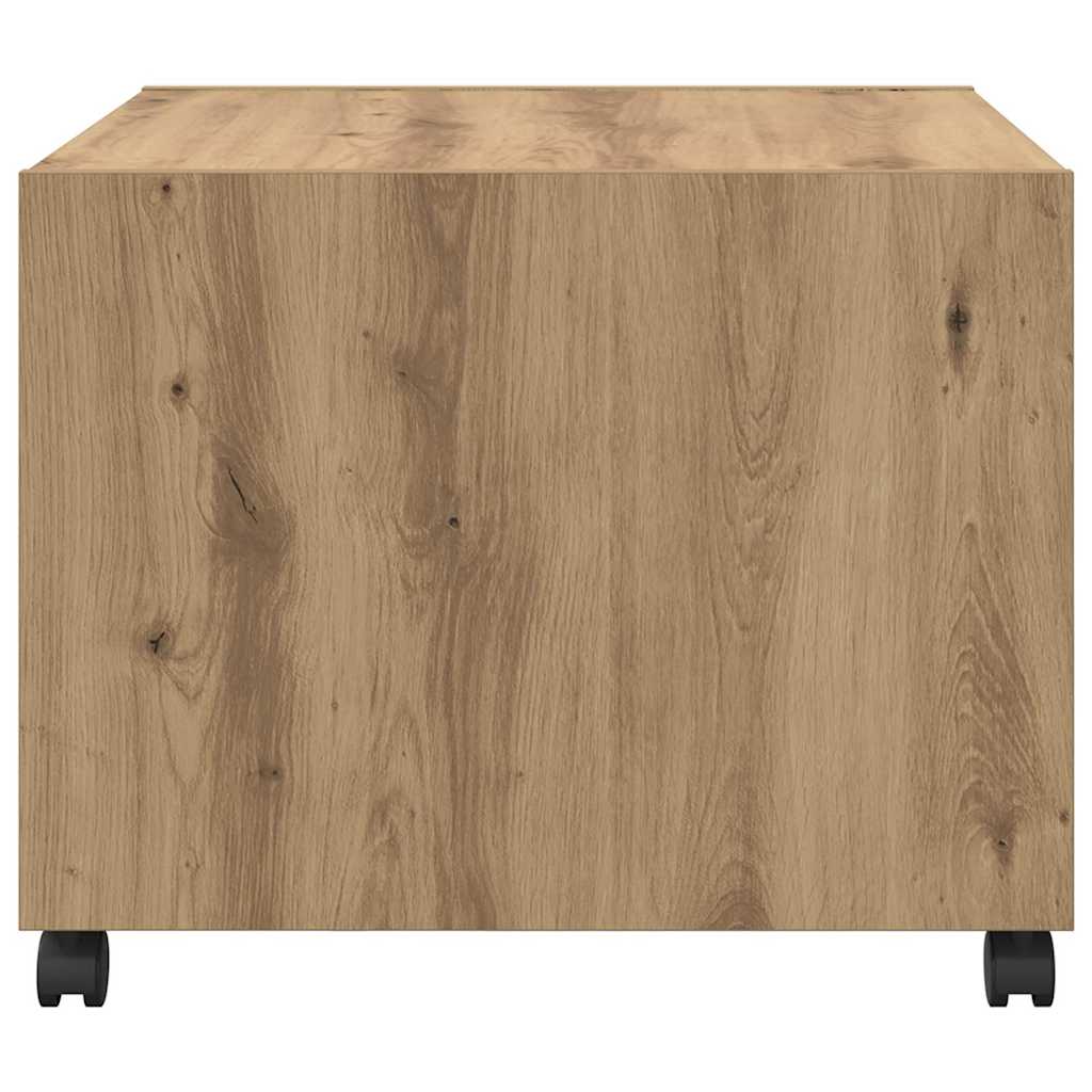 Soffbord Artisan Ek med låda 55 x 55 x 45cm