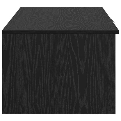 Soffbord Svart Ek med låda 102 x 50 x 36cm