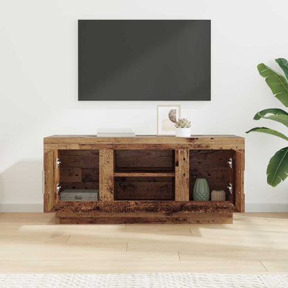 TV-Möbel Äldrat Trä TV-skåp 102 x 35 x 45 cm