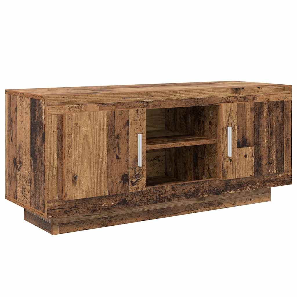 TV-Möbel Äldrat Trä TV-skåp 102 x 35 x 45 cm