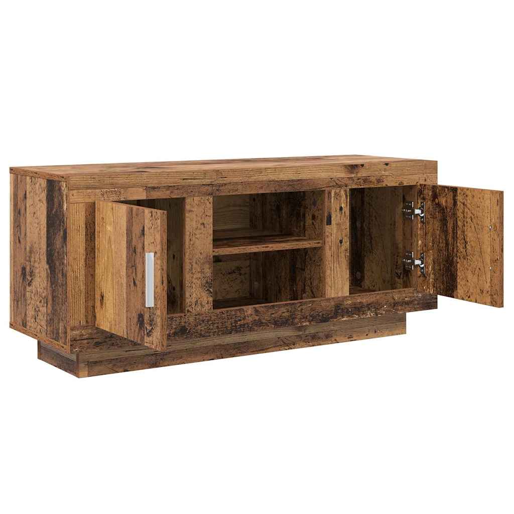 TV-Möbel Äldrat Trä TV-skåp 102 x 35 x 45 cm