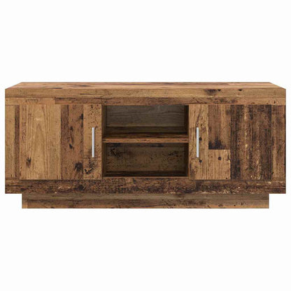 TV-Möbel Äldrat Trä TV-skåp 102 x 35 x 45 cm