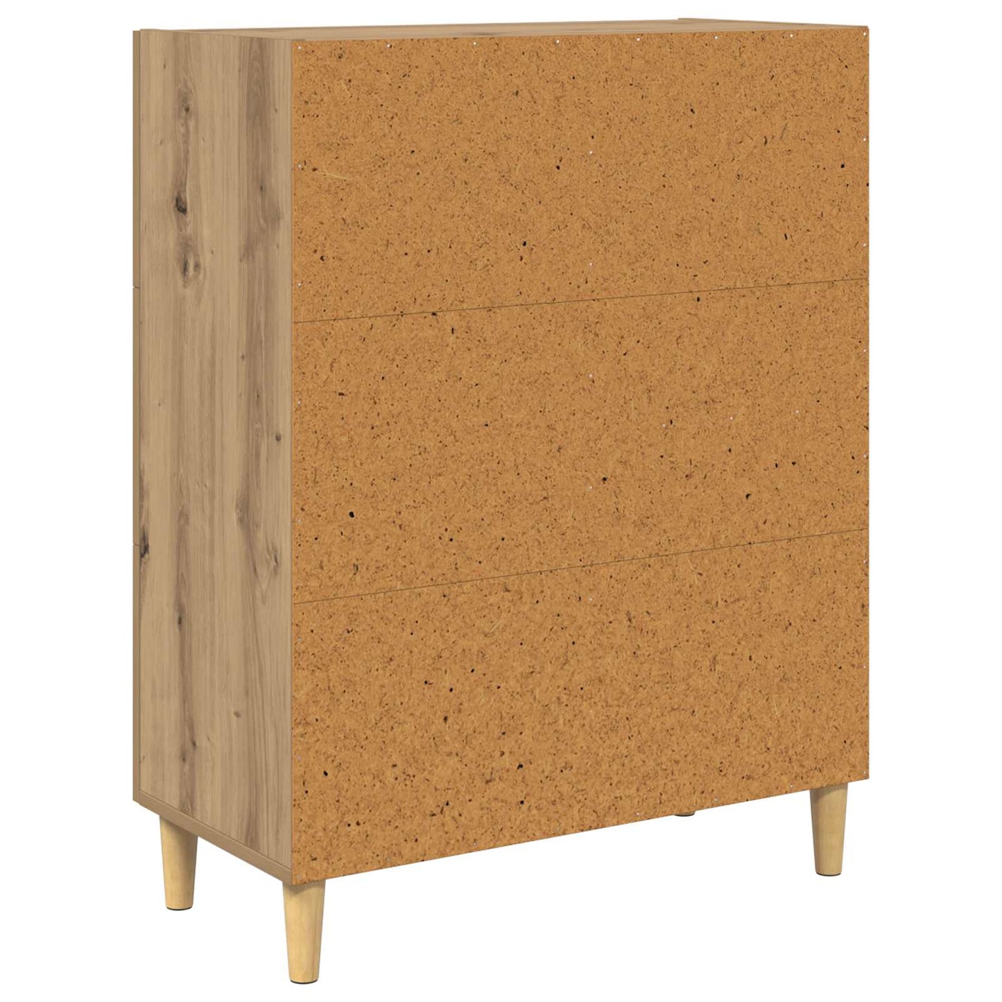 Sideboard med låda Artisan Ek 34 x 69.5 x 90 cm Konstruerat trä