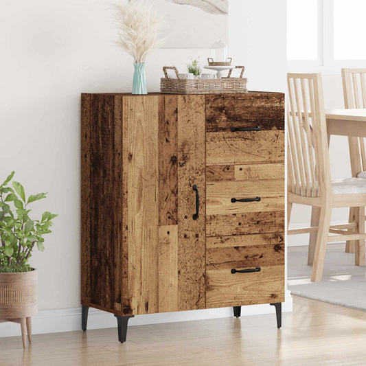 Sideboard Gammalt trä 69,5 x 34 x 90 cm Konstruerat trä