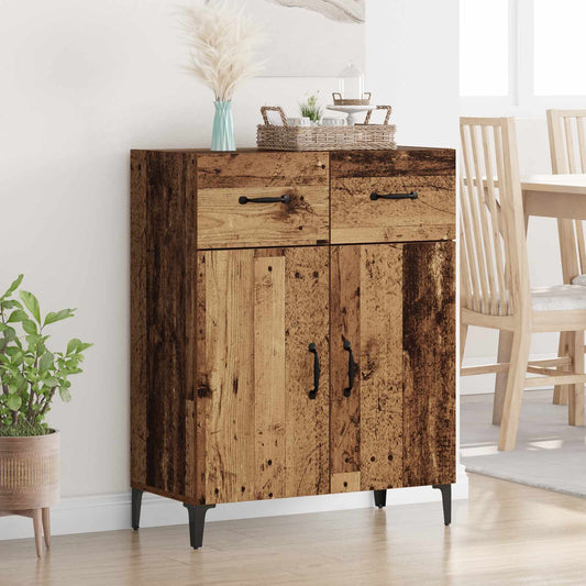 Sideboard Gammalt trä 69,5 x 34 x 90 cm Konstruerat trä
