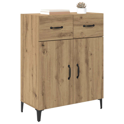Sideboard med låda Artisan Ek 69,5 x 34 x 90 cm Konstruerat trä