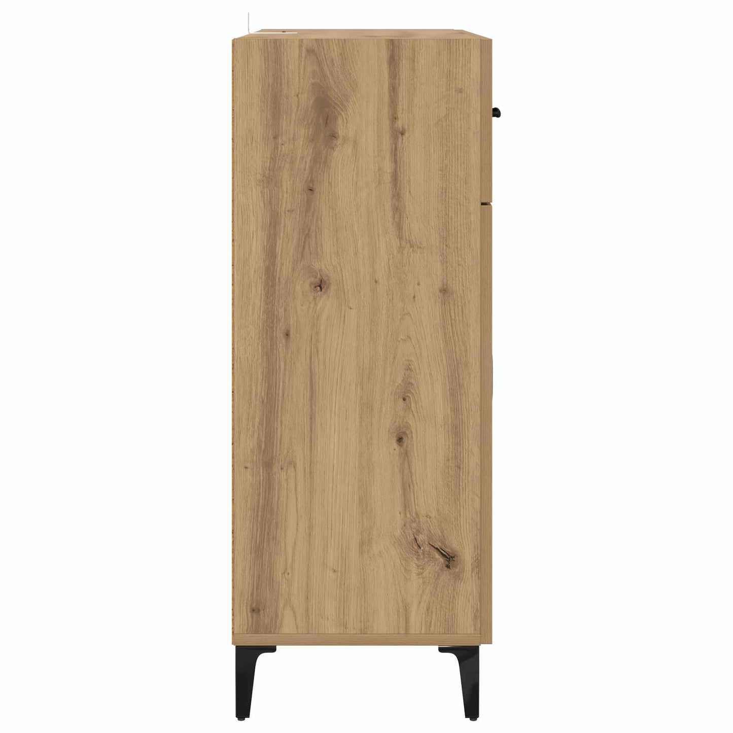 Sideboard med låda Artisan Ek 69,5 x 34 x 90 cm Konstruerat trä