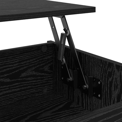 Soffbord Svart Ek 80 x 50,5 x 41,5 cm
