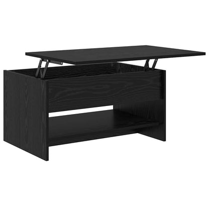 Soffbord Svart Ek 80 x 50,5 x 41,5 cm