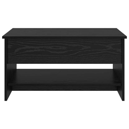 Soffbord Svart Ek 80 x 50,5 x 41,5 cm