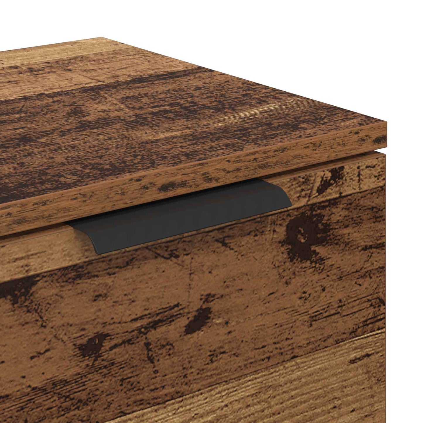 Sideboard med låda Gammalt trä 60 x 30 x 70 cm Konstruerat trä