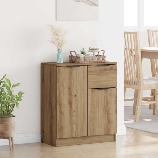 Sideboard med låda Artisan Ek 60 x 30 x 70 cm Konstruerat trä