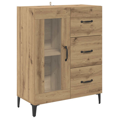 Sideboard Artisan Ek 69,5 x 34 x 90 cm Konstruerat trä och järn
