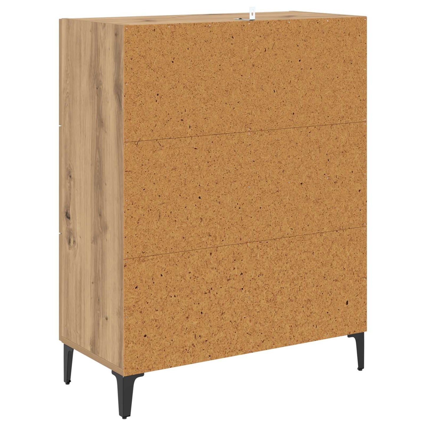Sideboard Artisan Ek 69,5 x 34 x 90 cm Konstruerat trä och järn