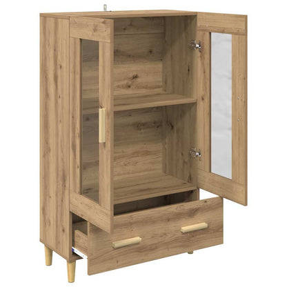 Skåp Artisan Ek med låda 70 x 31 x 115 cm
