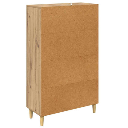 Skåp Artisan Ek med låda 70 x 31 x 115 cm