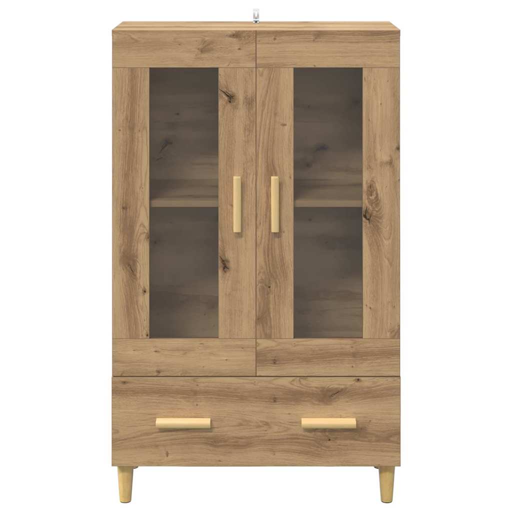 Skåp Artisan Ek med låda 70 x 31 x 115 cm