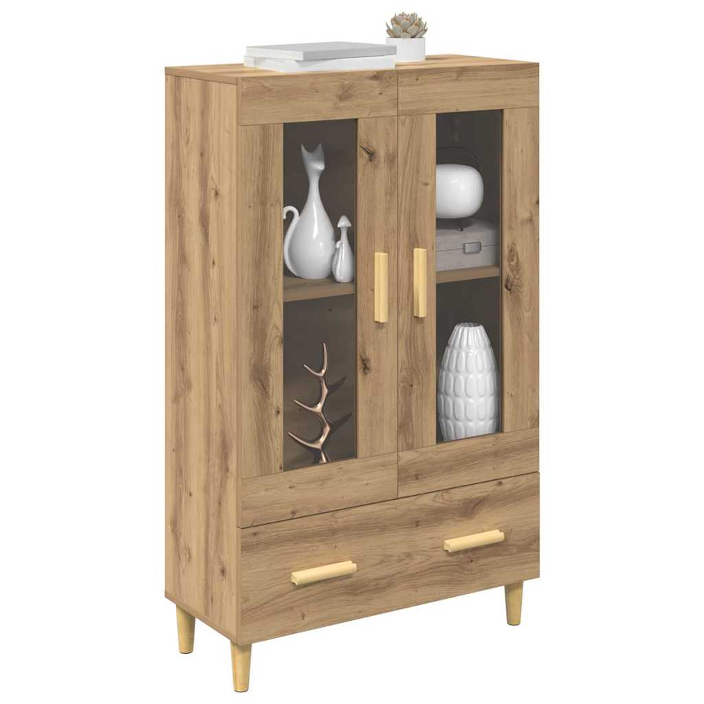 Skåp Artisan Ek med låda 70 x 31 x 115 cm