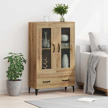 Skåp Artisan Ek 70 x 31 x 115 cm och järn