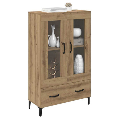 Skåp Artisan Ek 70 x 31 x 115 cm och järn