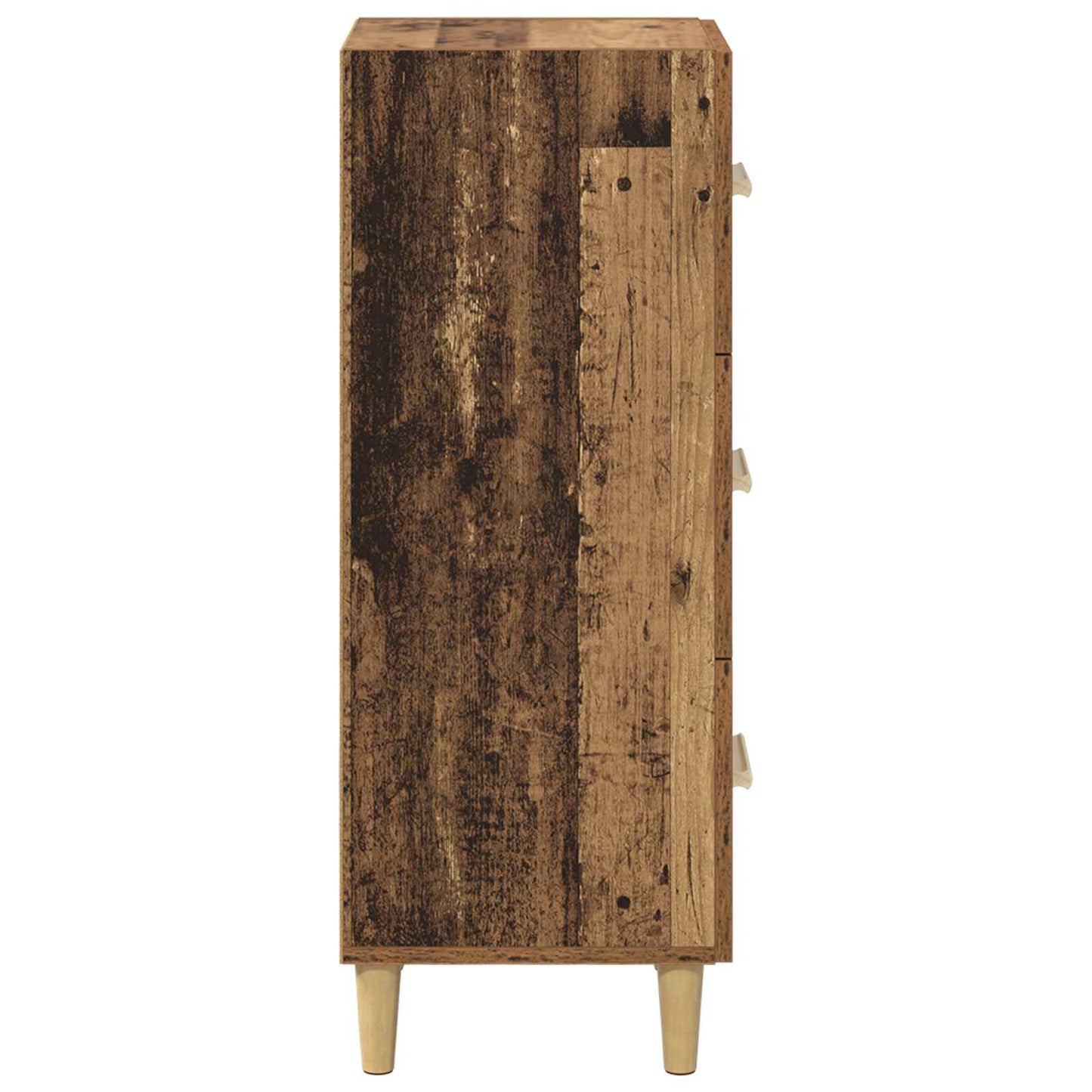 Sideboard Gammalt trä 34.5 x 34 x 90 cm Konstruerat trä