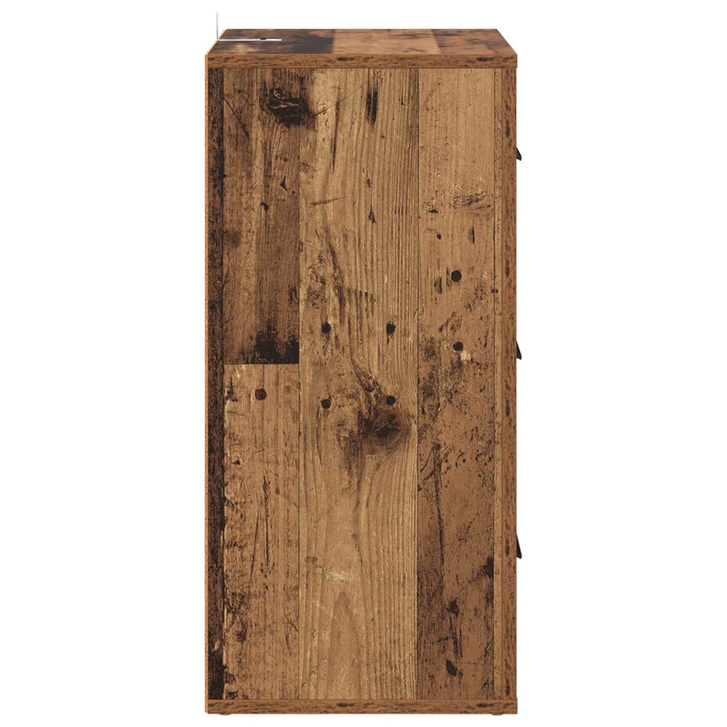 Sideboard med låda Gammalt trä 40 x 33 x 70 cm Konstruerat trä