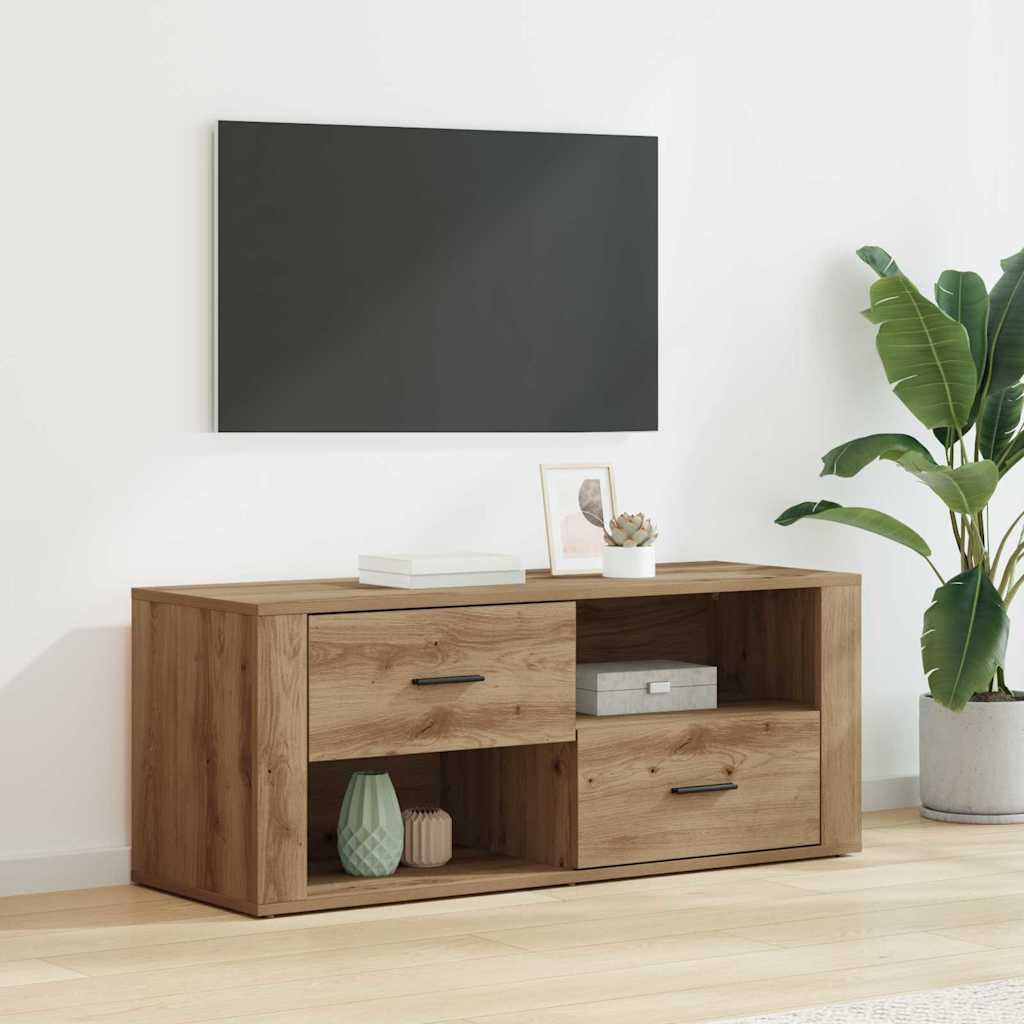 TV-Möbel Artisan Ek TV-skåp med låda 100 x 35 x 40 cm