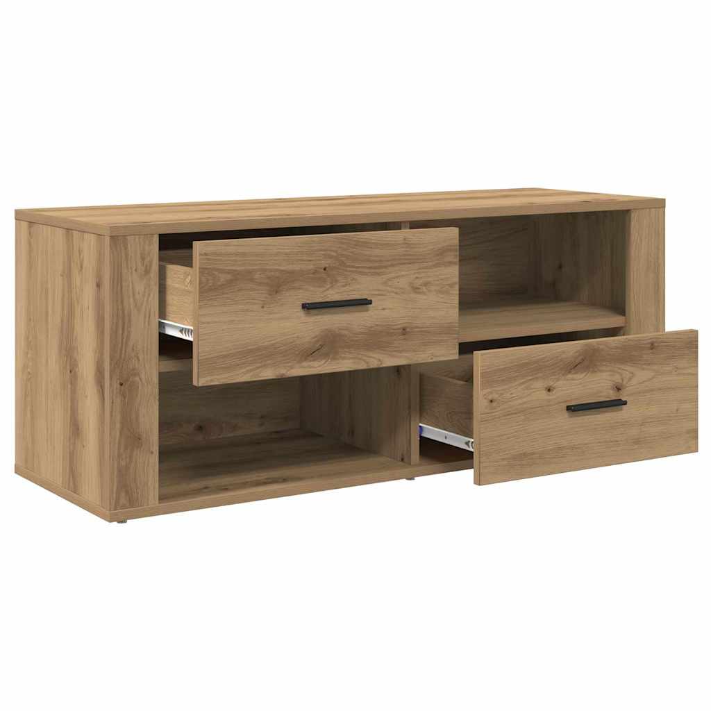 TV-Möbel Artisan Ek TV-skåp med låda 100 x 35 x 40 cm