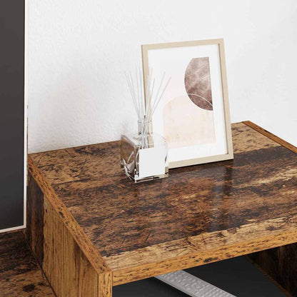 TV-Möbel Åldrat Trä TV-skåp 160 x 35 x 55 cm