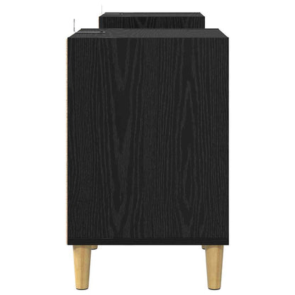 TV-Möbel Svart Ek TV-skåp 160 x 35 x 55 cm