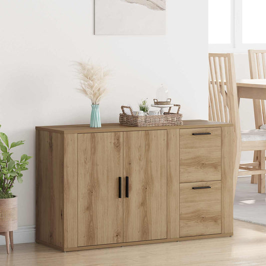 Sideboard Artisan Ek 100 x 33 x 59.5 cm Konstruerat trä