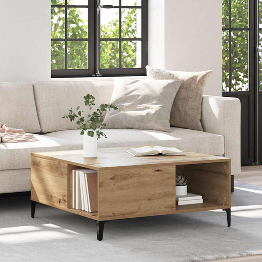 Soffbord Artisan Ek 80 x 80 x 36,5 cm