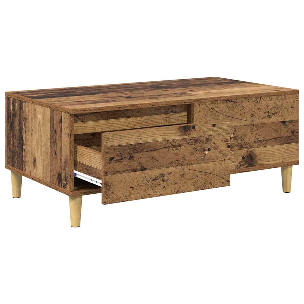 Soffbord Åldrat Trä Trä 90 x 50 x 35 cm