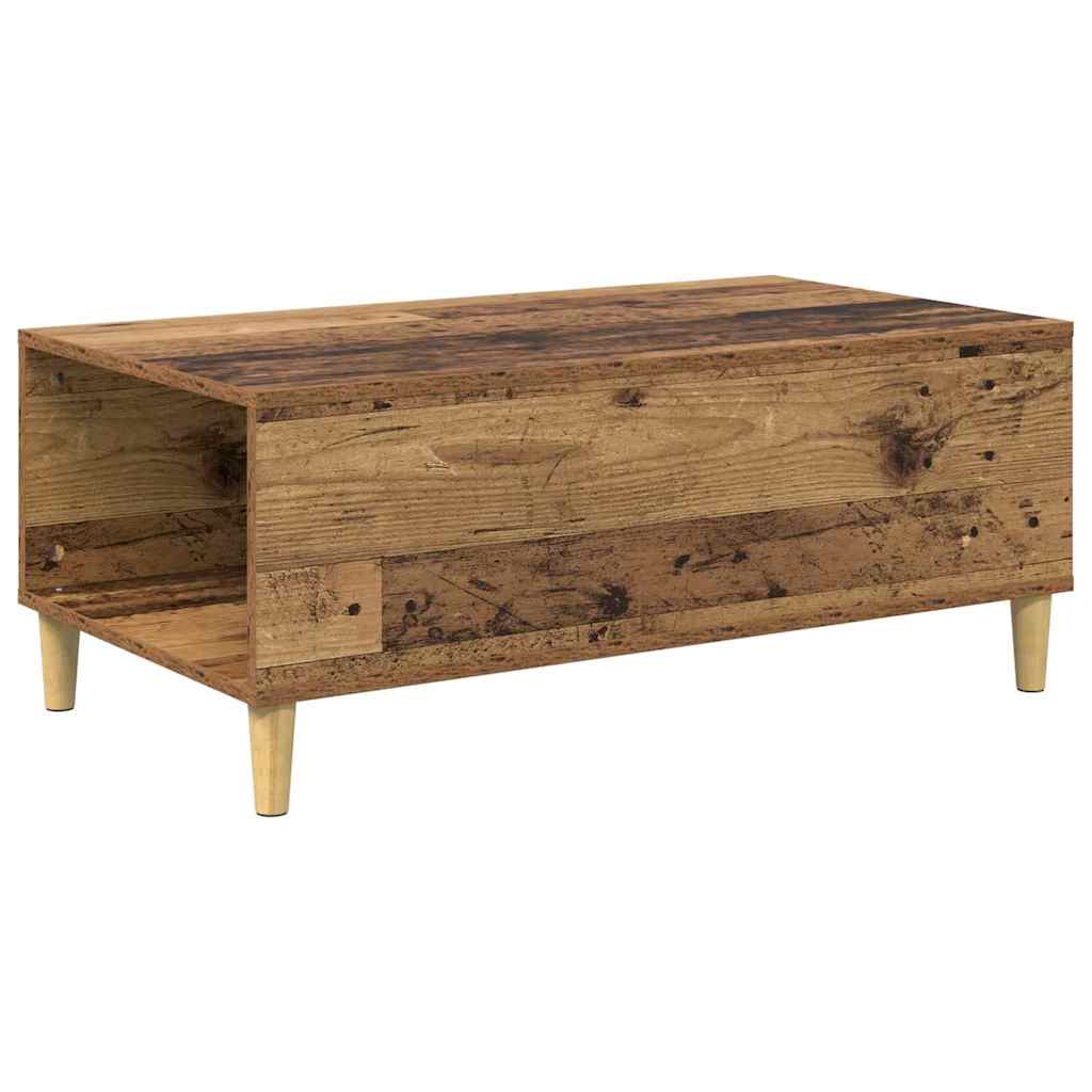 Soffbord Åldrat Trä Trä 90 x 50 x 35 cm