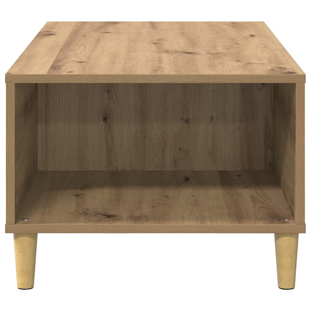 Soffbord Artisan Ek med låda 90 x 50 x 35 cm