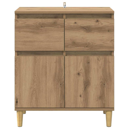 Skänk Artisan Ek med låda 60 x 35 x 70 cm