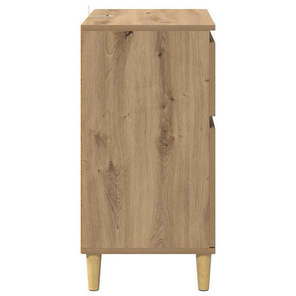 Skänk Artisan Ek med låda 60 x 35 x 70 cm
