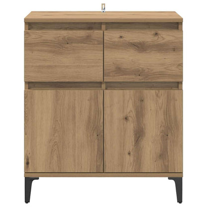 Skänk Artisan Ek 60 x 35 x 70 cm och järn