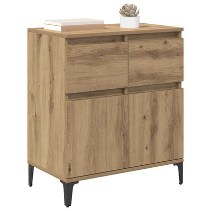 Skänk Artisan Ek 60 x 35 x 70 cm och järn