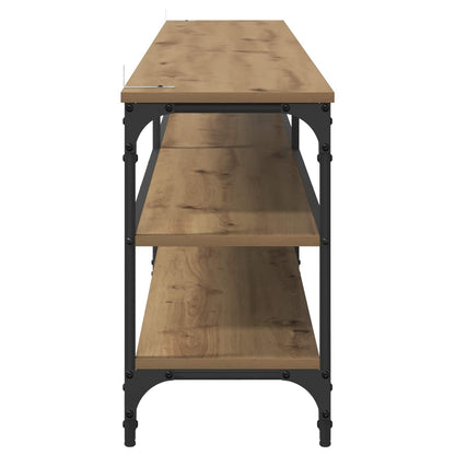 TV-skåp Artisan Ek 200 x 30 x 50 cm Konstruerat trä och järn