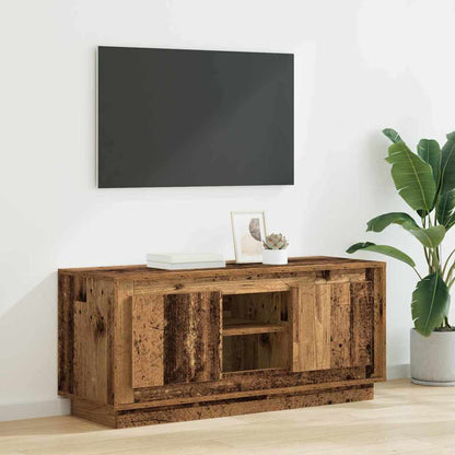 TV-Möbel Äldrat Trä TV-skåp 102 x 35 x 45 cm