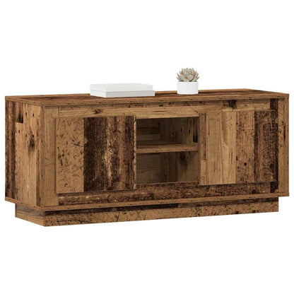 TV-Möbel Äldrat Trä TV-skåp 102 x 35 x 45 cm