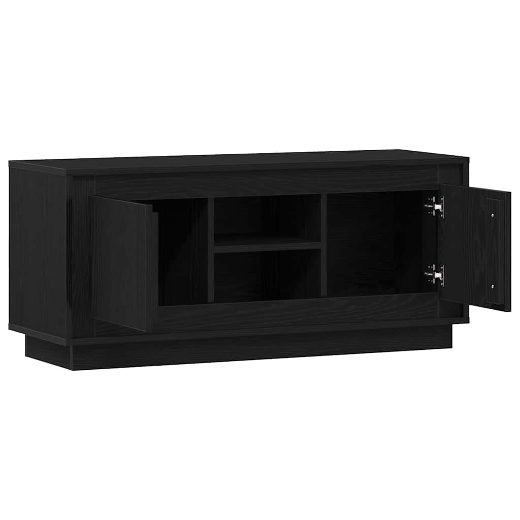 TV-Möbel Svart Ek TV-skåp 102 x 35 x 45 cm