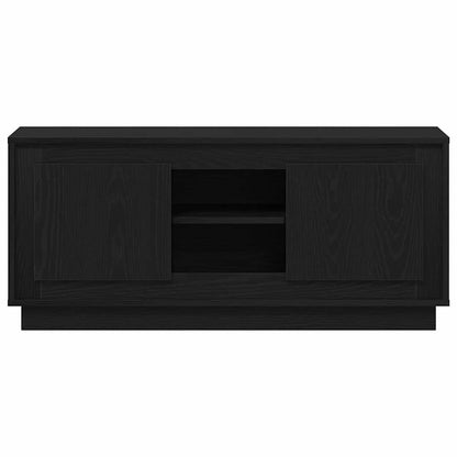 TV-Möbel Svart Ek TV-skåp 102 x 35 x 45 cm