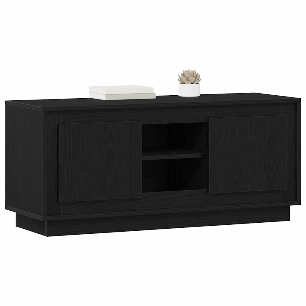 TV-Möbel Svart Ek TV-skåp 102 x 35 x 45 cm