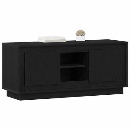 TV-Möbel Svart Ek TV-skåp 102 x 35 x 45 cm